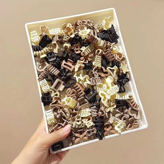 Beige Chic Hair Clip Set